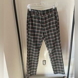 American Eagle 
Size 2 
Plaid pants